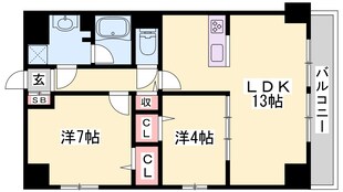 フランディル・オーラ五軒邸の物件間取画像